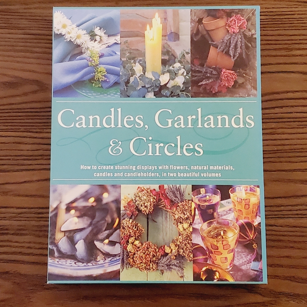 2 Book Box Set - Candles, Garlands & Circles